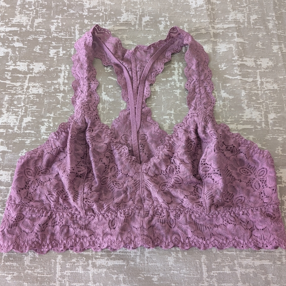 Felina Lace Bralette in Mauve - Picture 1 of 8